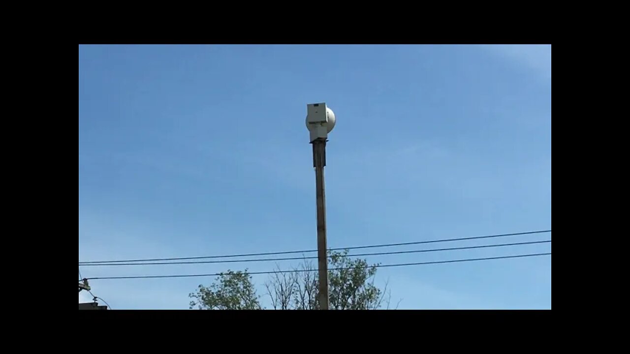 Monthly Tornado siren test Tuesday morning June 1st 2021 at 10:00 AM