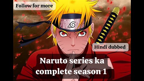 Naruto series of first episode in hindi follow for more videos