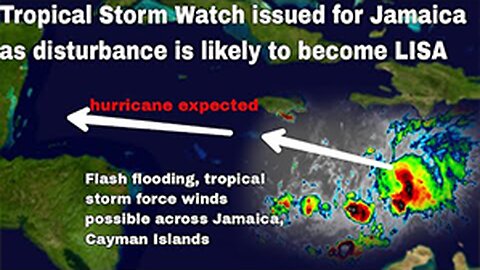 Tropical storm and hurricane alerts issued for Jamaica and the Cayman Islands