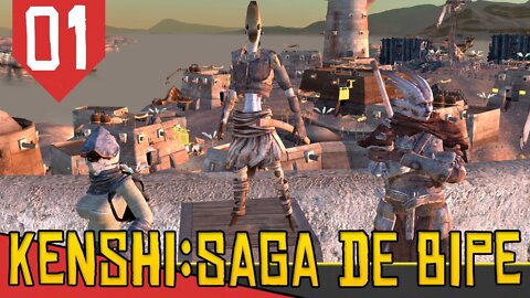 Começa a Jornada do BIPE PERNETA- Kenshi Saga de Bipe #01 [Gameplay PT-BR]
