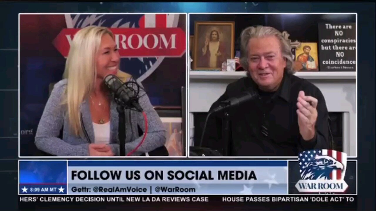 MTG- there is no way they can let President Trump be President again
