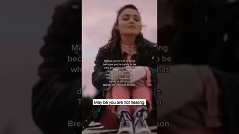 Quote: May be you are not healing....