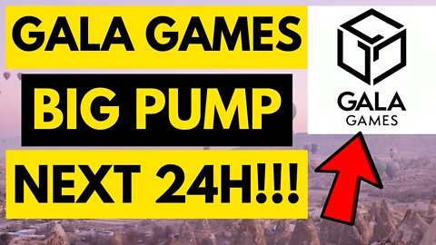 GALA GAMES BULLISH PUMP WITHIN 24H!!!!!? GALA COIN price prediction