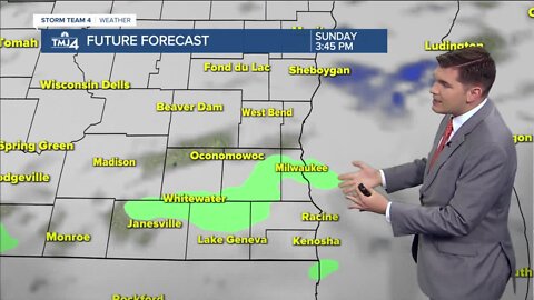 More clouds but still mild Sunday