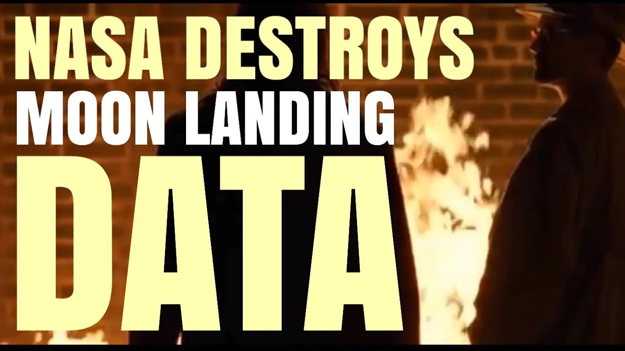 NASA Destroys Moon Landing Data