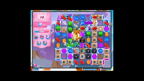 Candy Crush Level 3833 Talkthrough, 19 Moves 0 Boosters