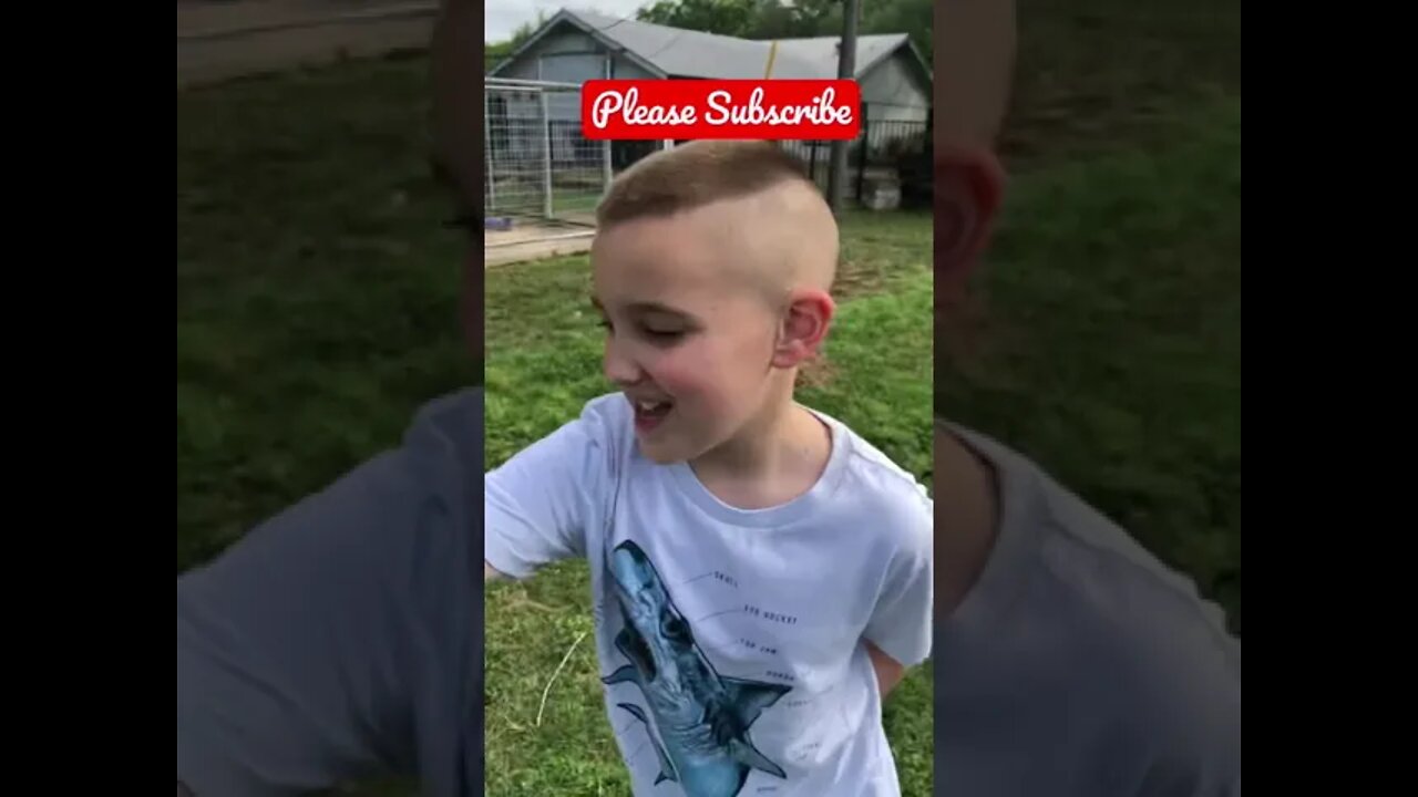 I can’t believe he found this on our tiny tree! 🍎 #shorts