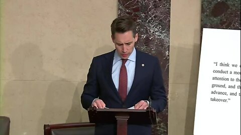 'We Did Learn A Few Interesting Details This Week...': Hawley Roasts Biden Afghanistan Revelations