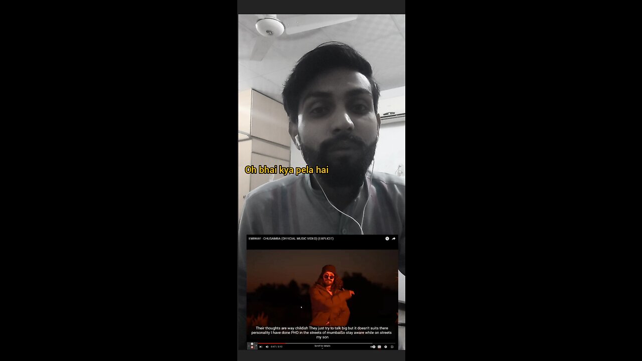 EMIWAY - CHUSAMBA (OFFICIAL MUSIC VIDEO) (EXPLICIT) - REACTION