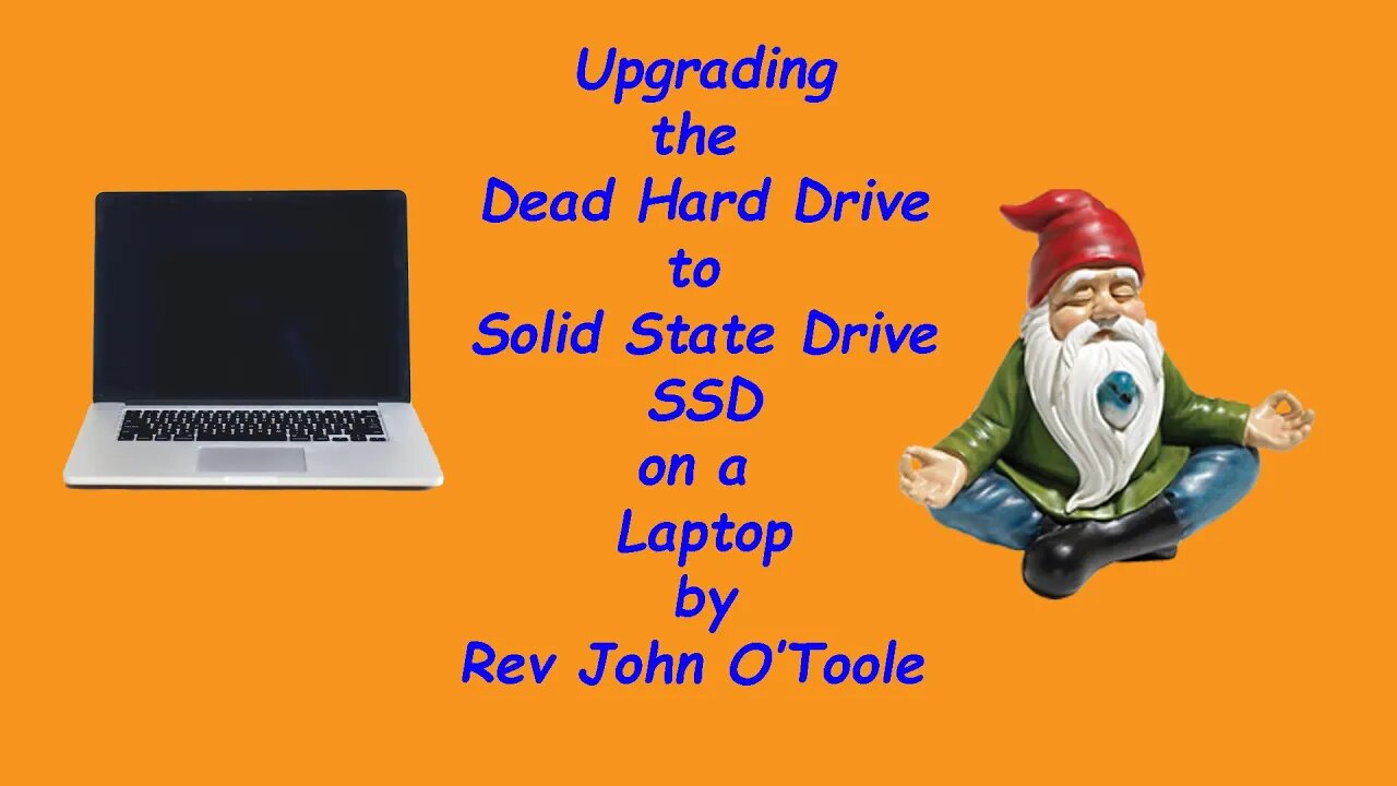 Replacing Dead Hard Drive to SSD on a Laptop