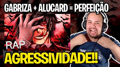 REACT ♫ Alucard (Modo Berserk) Hellsing - Rei dos Mortos | Gabriza (Prod. MK)