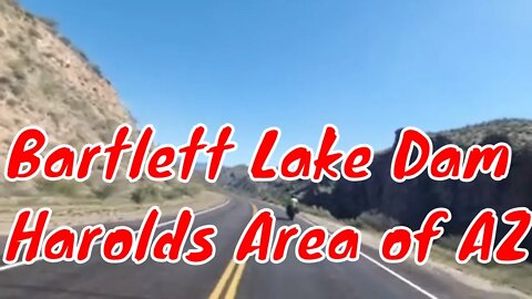 Bartlett Dam AZ Harolds Area