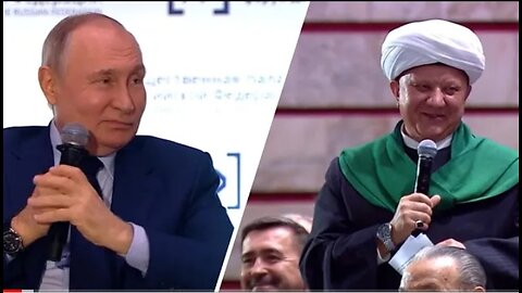 Russian Leader Putin Says Mufti "Assalam o Alaikum"