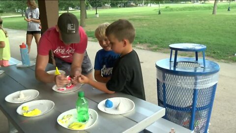 Students design their own baseball cards thanks to STEAM program