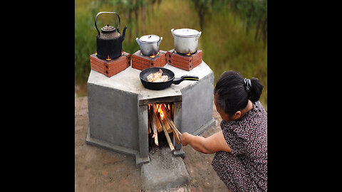 Diy firewood stove easy for your family