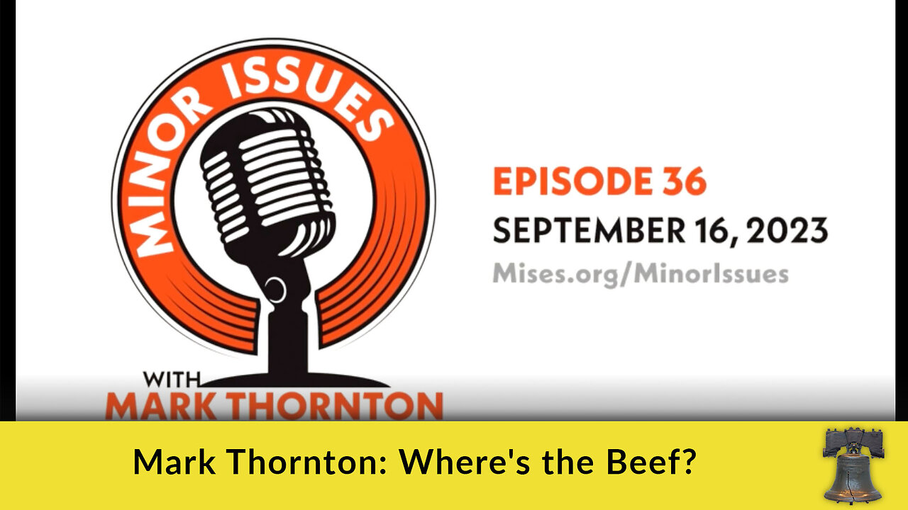 Mark Thornton: Where's the Beef?