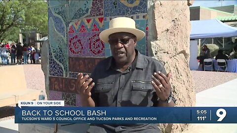 Tucson Parks & Rec back to school bash