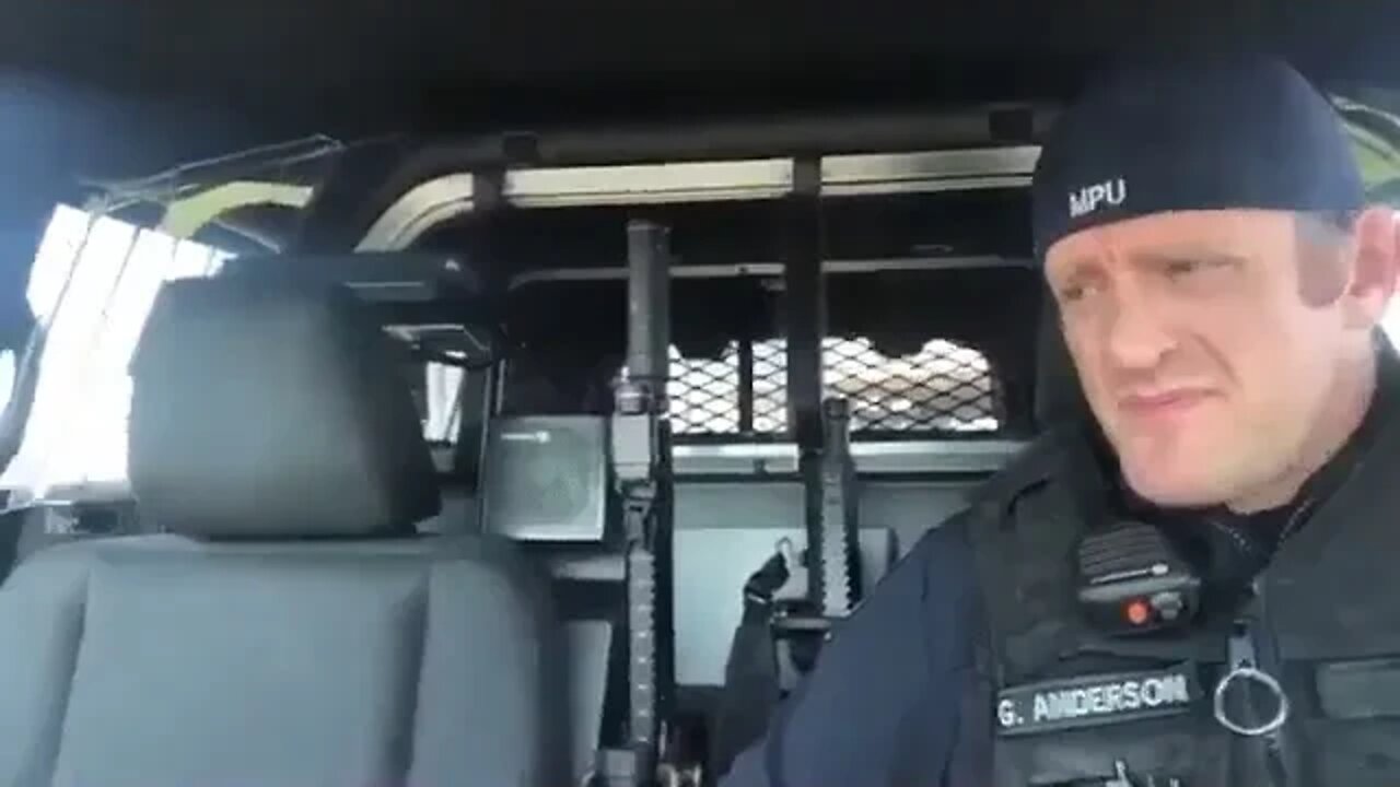 A good cop speaks up & makes a stand on rights being taken away based on coronavirus