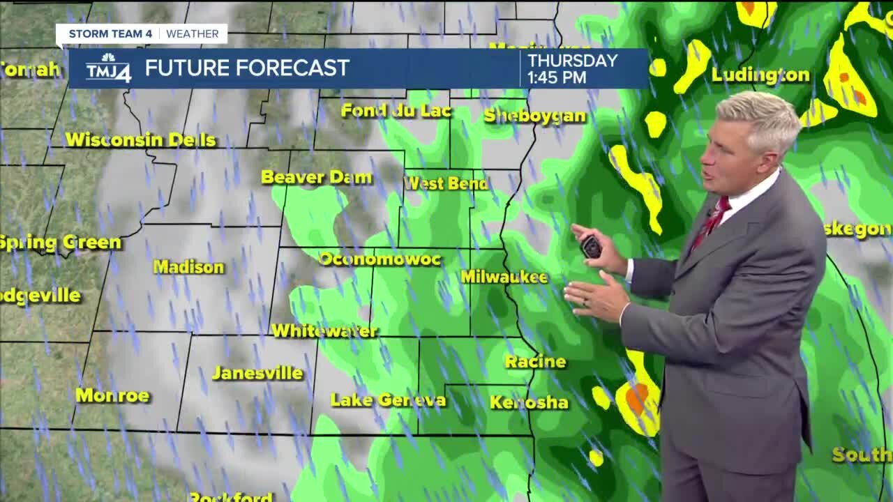 Thursday will be windy and rainy