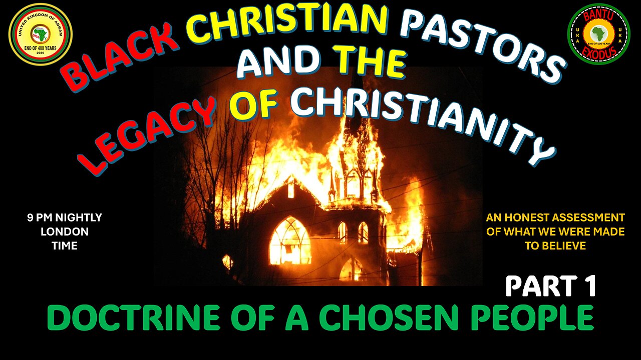 AFRICA IS THE HOLY LAND || BLACK CHRISTIAN PASTORS || DOCTRINE OF A CHOSEN PEOPLE - PART 1