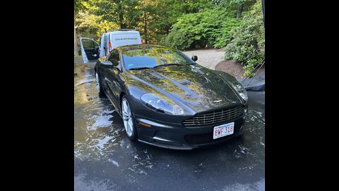 Aston Martin Foam Cannon Wash