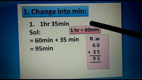 CLASS 3 MATHS B HOURS & MINS