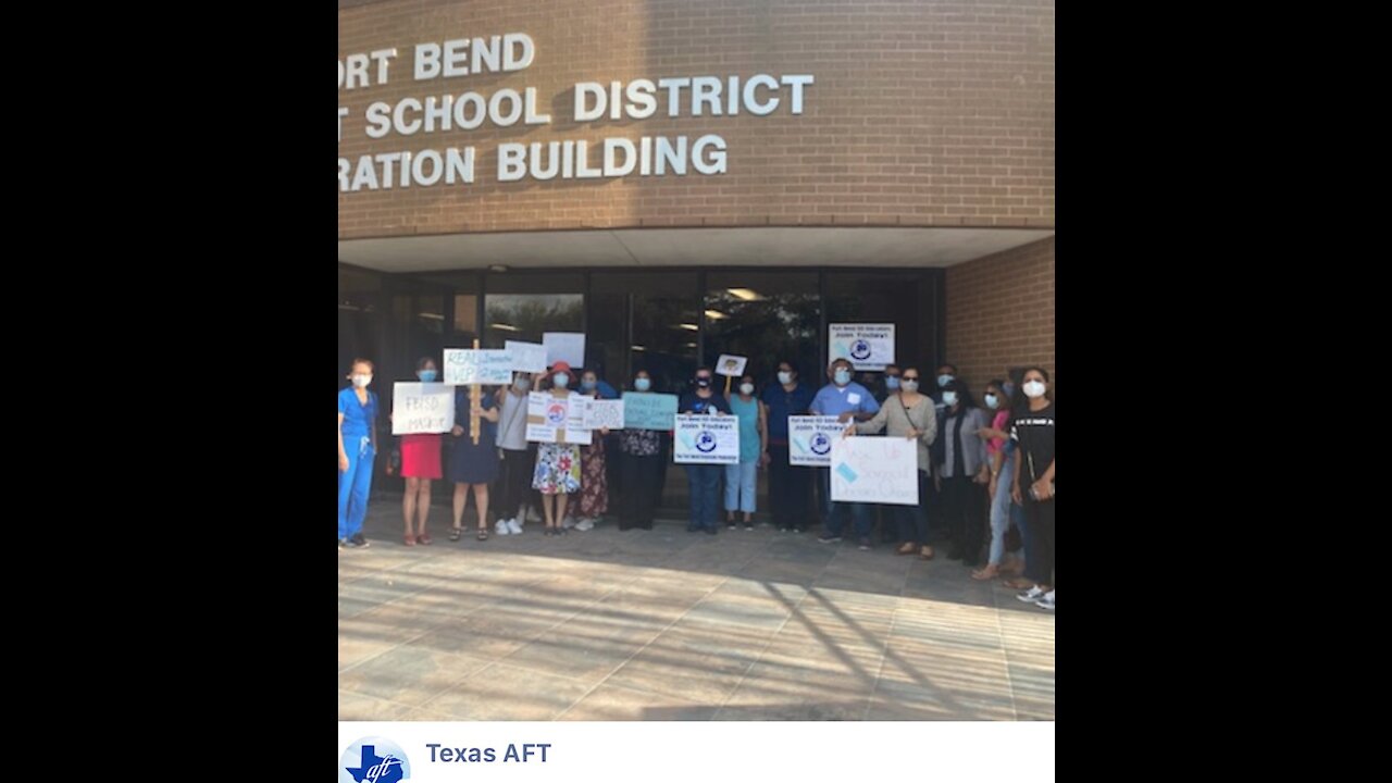 Why are Fort Bend & Harris County Teachers Union recruiting Pro-Maskers?
