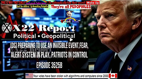 Ep. 3525b [DS] Preparing To Use An Invisible Event, Fear, Alert System In Play, Patriots In Control