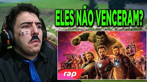 PASTOR REAGINDO ao Rap dos Vingadores: Guerra Infinita - EM GUERRA PRA SEMPRE | NERD HITS | REACT |