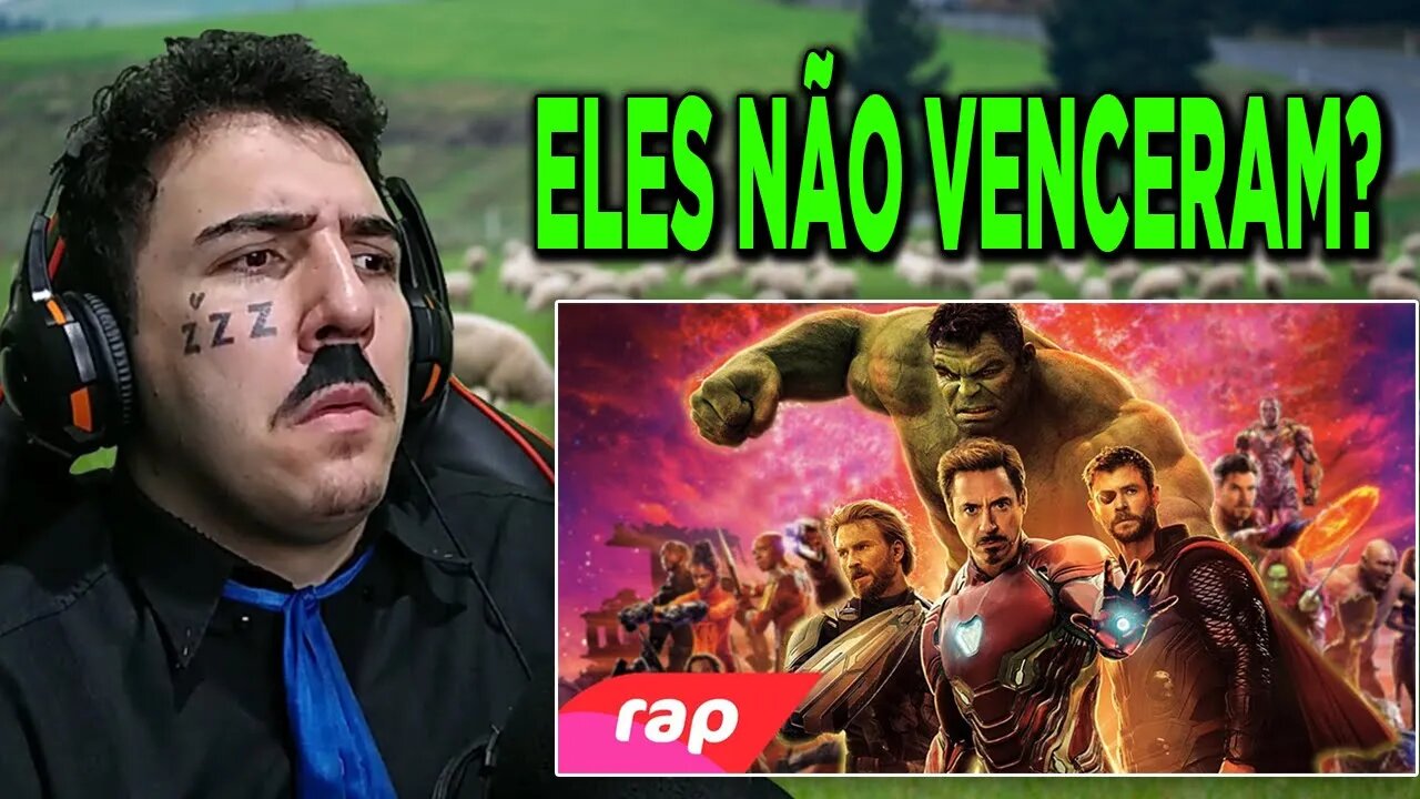 PASTOR REAGINDO ao Rap dos Vingadores: Guerra Infinita - EM GUERRA PRA SEMPRE | NERD HITS | REACT |