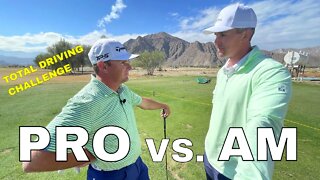 Pro vs Amateur! BBG Total Driving Challenge! Milo Lines VS Drew Cooper | Golf Driving Contest