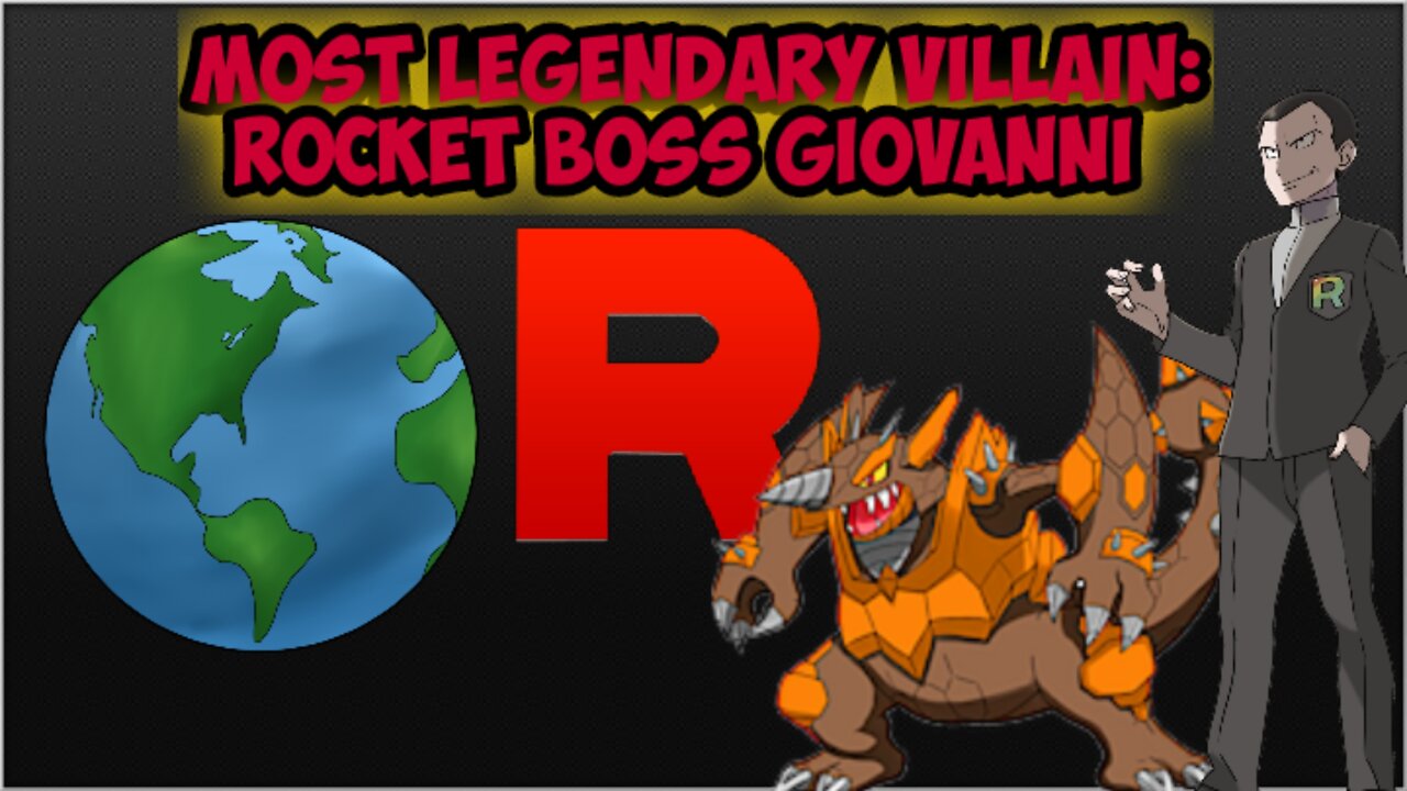 Most Legendary Villain : Rocket Boss (Team Rocket Leader)