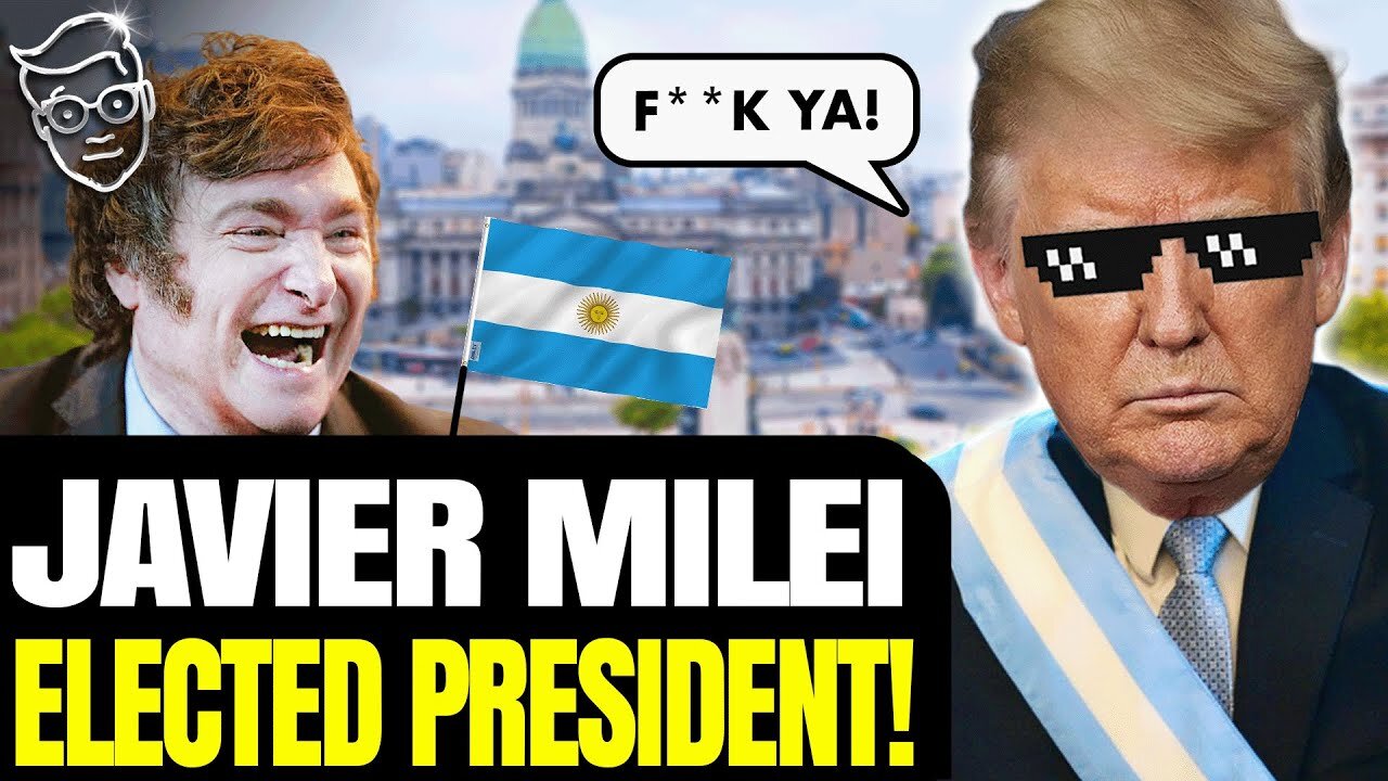 BREAKING: THE ‘DONALD TRUMP’ OF ARGENTINA ELECTED PRESIDENT IN LANDSLIDE 🚨 JAVIER MILEI WINS!