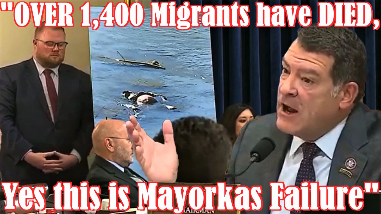 THE BORDER - "OVER 1,400 Migrants have DIED, Yes this is Mayorkas Failure"