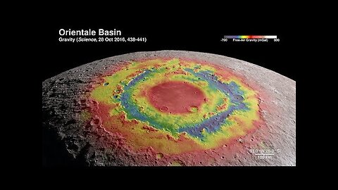 Tour of the moon in 4K