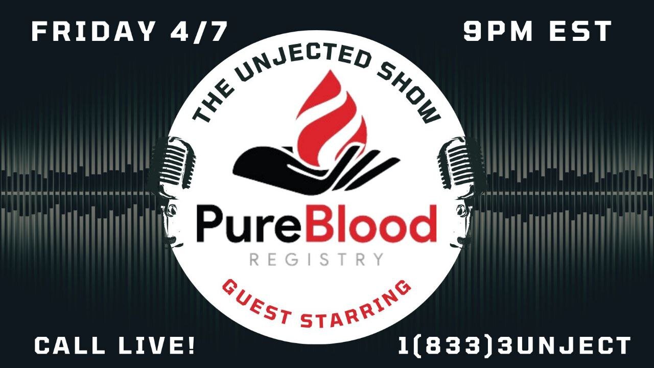 The Unjected Show #013 | PureBlood Registry with Gil Levy