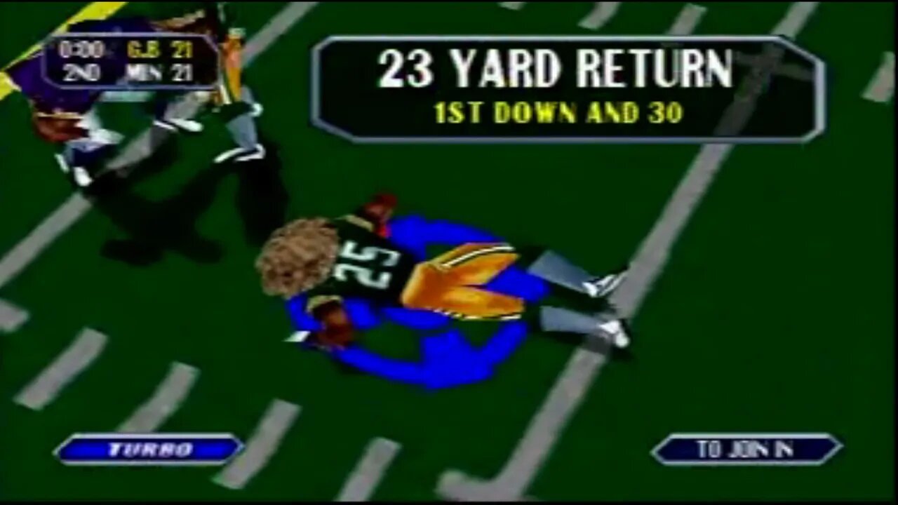 NFL Blitz '98 Play As Mk Raiden On Ps1