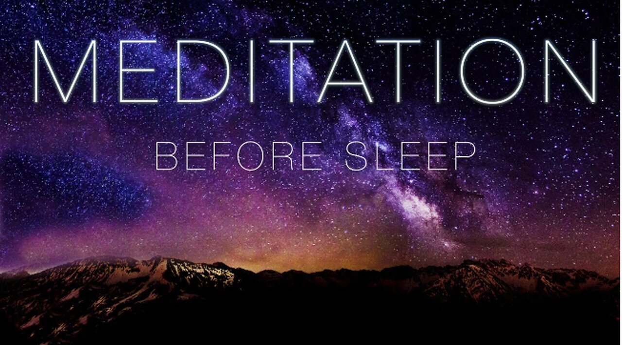 Guided Meditation Before Sleep: Let Go of the Day