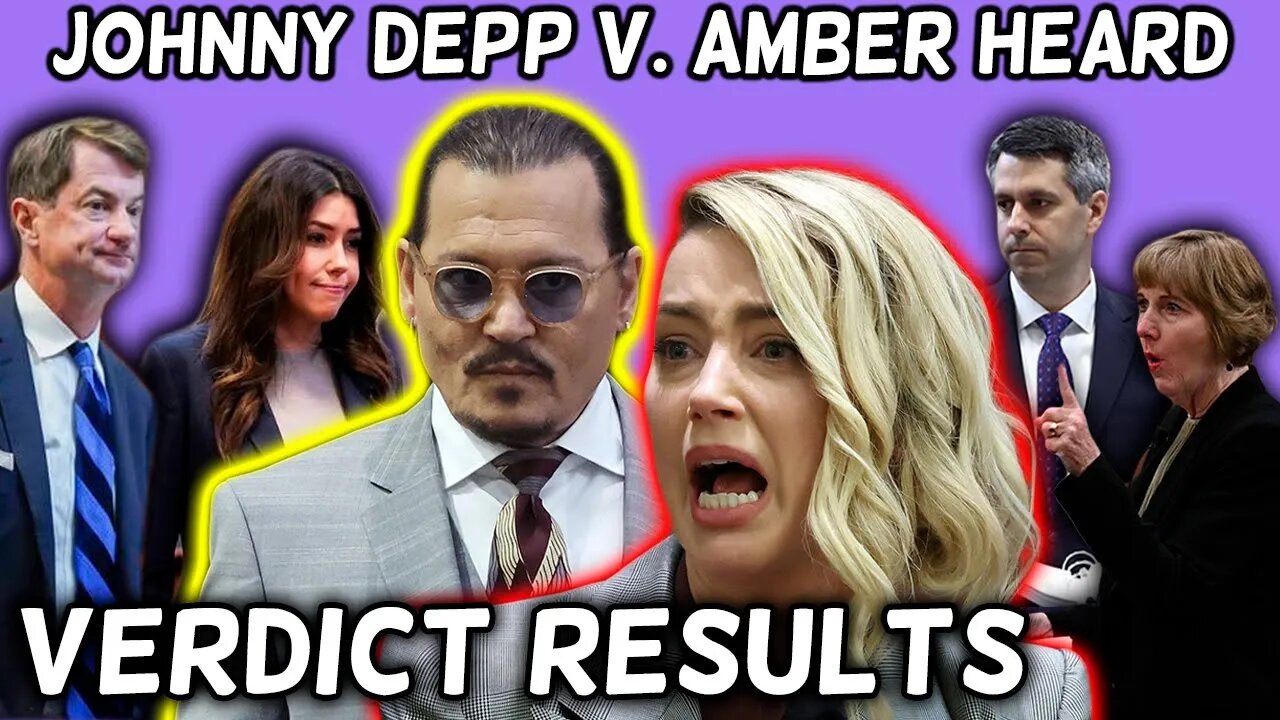 Verdict Results! Johnny Depp v. Amber Heard Trial