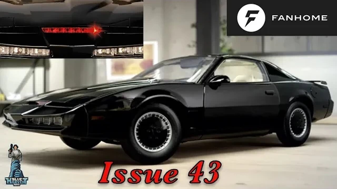 BUILDING THE KNIGHT RIDER K.I.T.T. ISSUE 43 #fanhome #knightrider