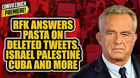 RFK Answers Pasta On Deleted Tweets, Israel Palestine, Cuba & More! | 6/1/2023 RFK Press Conference