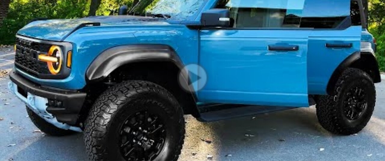 2022 Ford Bronco Raptor - interior Exterior Details