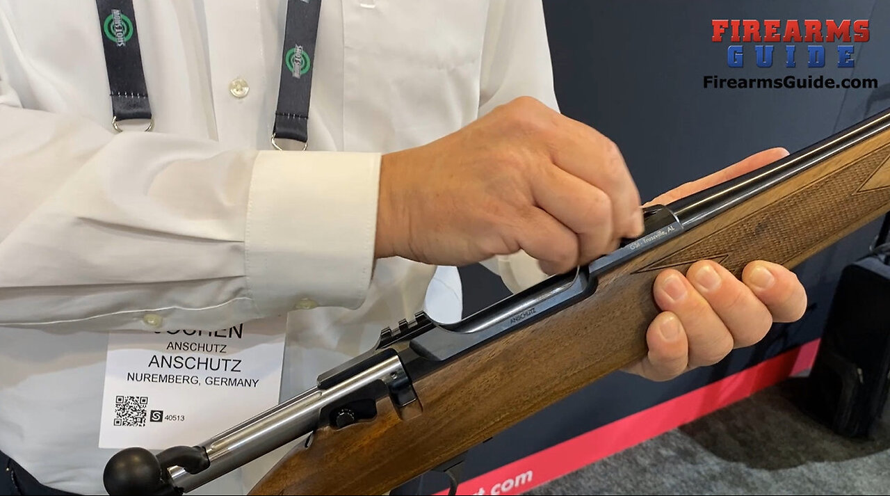 Jochen Anschutz presents Anschutz 1782 Rifle in 300 Win Mag