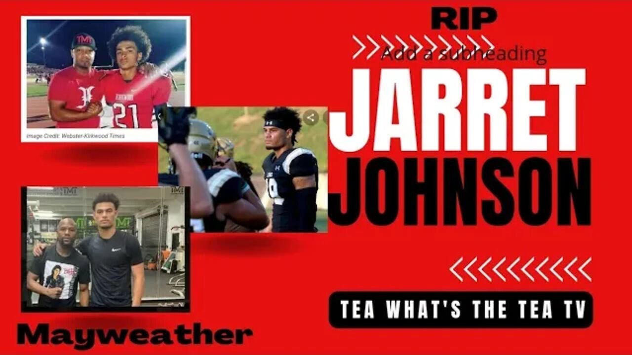 #FloydMayweather #jarrettjohnson Tragically Passes at age 24 🥲 Floyd Lost For Words