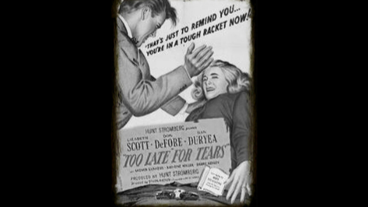 Too Late For Tears 1949 | Film Noir | Crime | Retro Full Movie