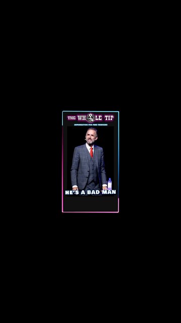 HES A BAD MAN - Jordan Peterson personal responsibility #shorts