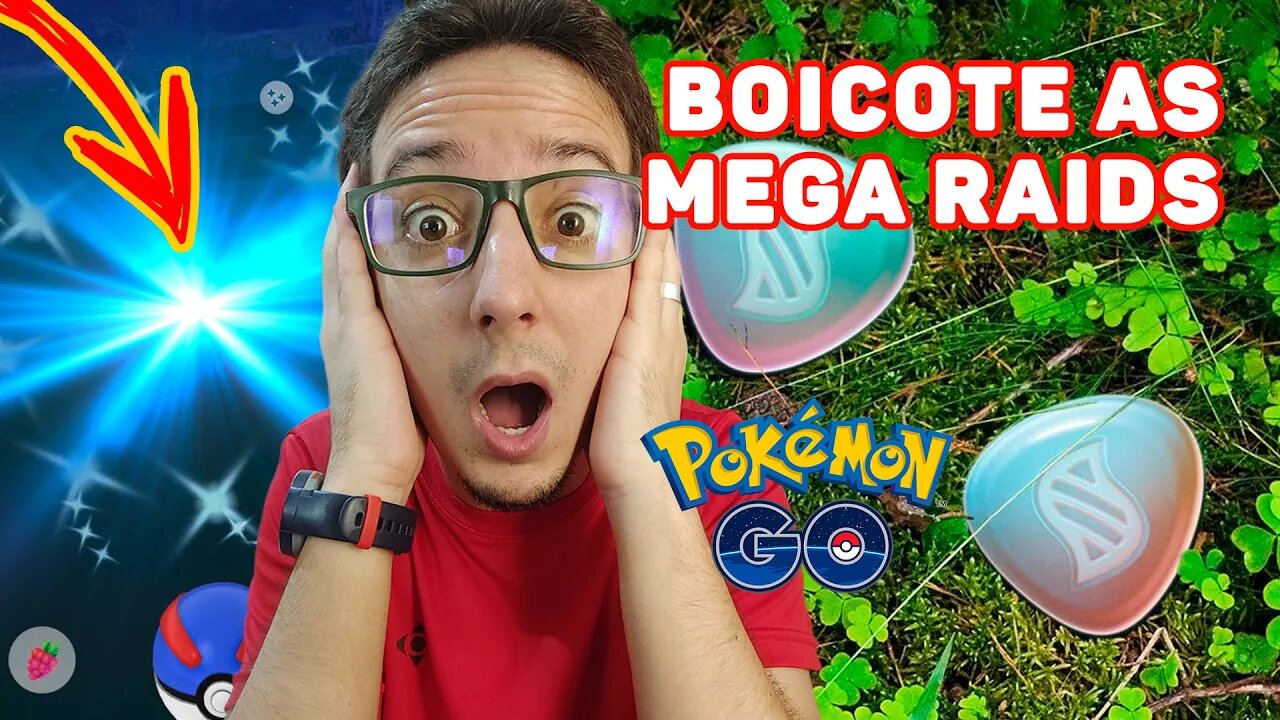 BOICOTE AS MEGA RAIDS E UM SHINY NO APAGAR DAS LUZES: POKÉMON GO