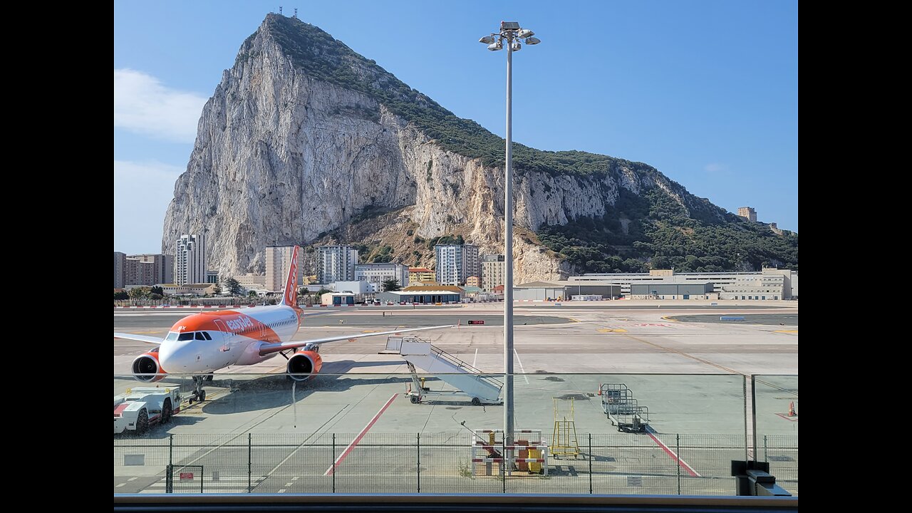 Walking Around Gibraltar Near Sea Level