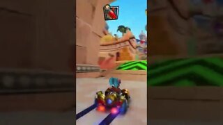 Twilight Blue Wheels Gameplay - Crash Team Racing Nitro-Fueled