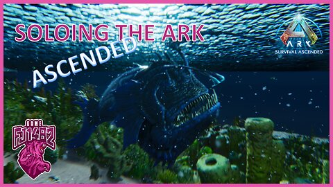 Taming Allosaurus and Angler Fish Soloing Ark Ascended Ep. 43